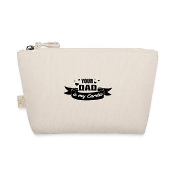 Your Dad Is My Cardio - Organic Pouch - nature - Front