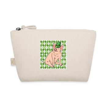 Cochon chanceux - Trousse biologique - nature - Devant