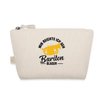 Mir reichts ich geh Bariton blasen - Bio-Täschchen - Natur - Vorne