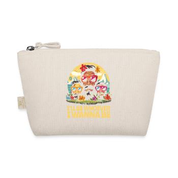 Qui je veux être en vacances - Trousse biologique - nature - Devant