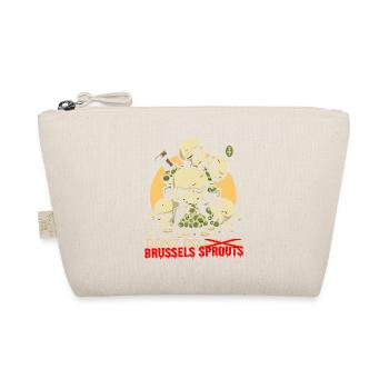 Disgusting Vegetable Skulls: Avoid Brussels Sprouts - Organic Pouch - nature - Front