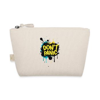 Pas de panique ! Déclaration de citation de dicton drôle - Trousse biologique - nature - Devant