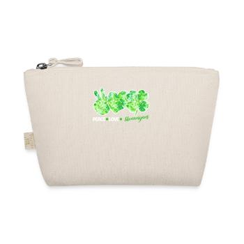 Paix Amour Manigances Joyeuse Saint Patrick - Trousse biologique - nature - Devant