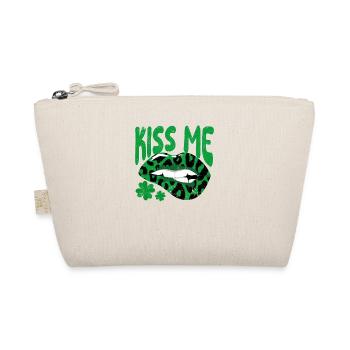 Kiss Me Lips irlandais Shamrock Shamrock Saint - Trousse biologique - nature - Devant