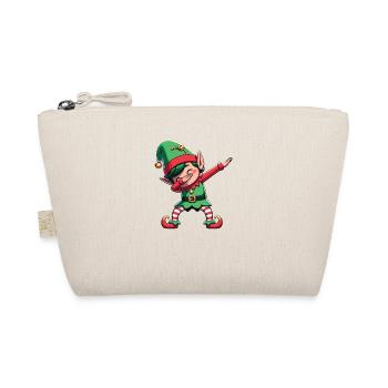 Dabbing Christmas Elf Dab Christmas - Organic Pouch - nature - Front