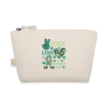 Paix Amour St. Patrick’s Day Shamrock Dabbing - Trousse biologique - nature - Devant