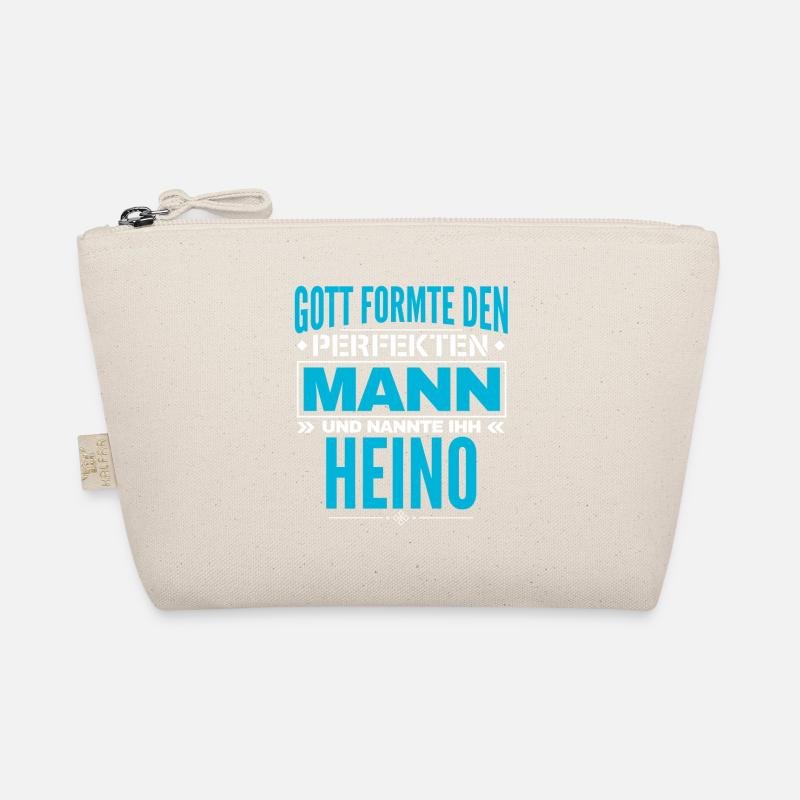 Heino Name Design - Bio-Täschchen - Natur