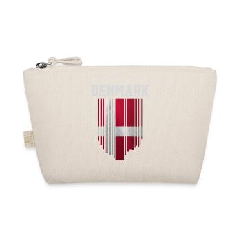 Flag of Denmark, Danish pride - Organic Pouch - nature - Front