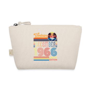 Anniversary December 1966. Gift December 1966. - Organic Pouch - nature - Front