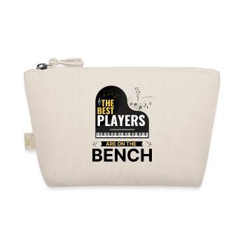 Pianist The Best Players Are On The Bench Piano - Organic Pouch - nature - Front