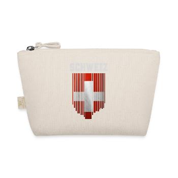 Drapeau de la Suisse, fierté suisse - Trousse biologique - nature - Devant