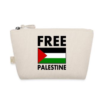 Free palestine - Bio-Täschchen - Natur - Vorne