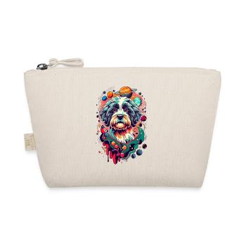 Owner or lover of a Portuguese - Organic Pouch - nature - Front
