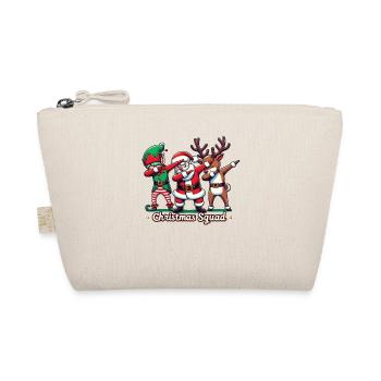 Christmas Squad Santa Claus Weihnachten Xmas - Organic Pouch - nature - Front