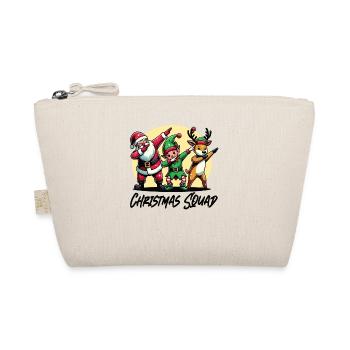 Christmas Squad Santa Claus Weihnachten Xmas - Organic Pouch - nature - Front