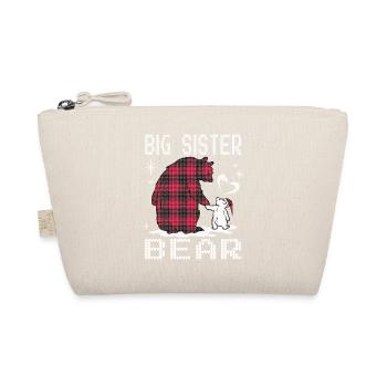 Big Sister Bear - Bio-Täschchen - Natur - Vorne