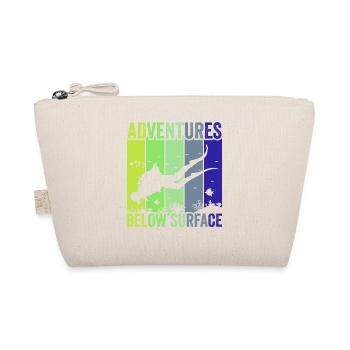 Scuba Diving, Scuba Diving, Holiday Sea Diver - Organic Pouch - nature - Front
