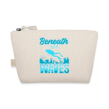 Scuba Diving, Scuba Diving, Holiday Sea Diver - Organic Pouch - nature - Front