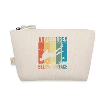 Scuba Diving, Scuba Diving, Holiday Sea Diver - Organic Pouch - nature - Front