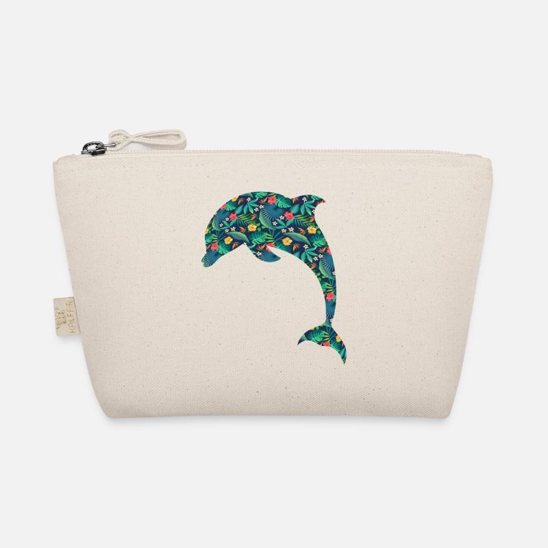 Dauphin Fleur Tropicale Floral Trousse biologique