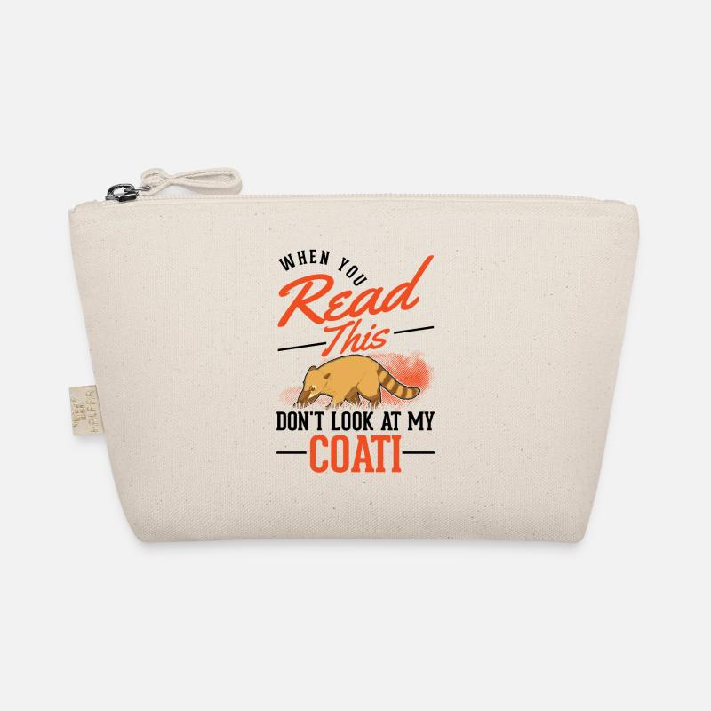 Coati Gift Proboscis Bear Coati Organic Pouch