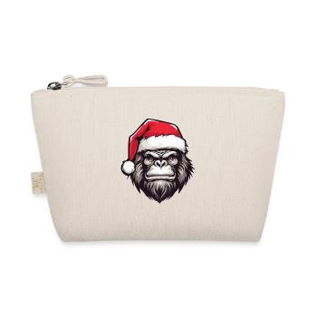 Tête de gorille Noël Noël - Trousse biologique - nature - Devant