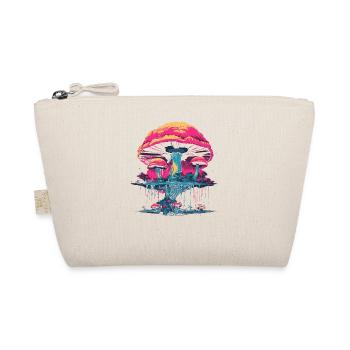 Fantasy Mushroom | Forest | Nature | Goa Festival - Organic Pouch - nature - Front