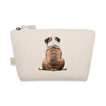 Bulldogge - Bio-Täschchen - Natur - Vorne