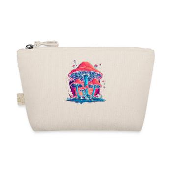 Fantasy Mushroom | Forest | Nature | Goa Festival - Organic Pouch - nature - Front