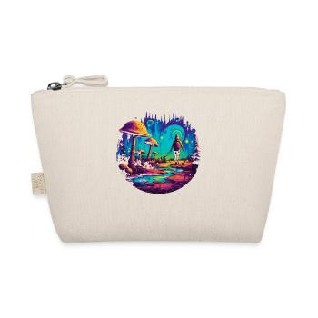 Fantasy Mushroom | Forest | Nature | Goa Festival - Organic Pouch - nature - Front