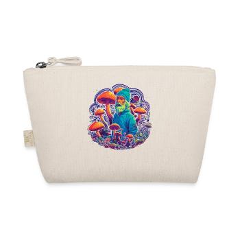 Fantasy Mushroom | Forest | Nature | Goa Festival - Organic Pouch - nature - Front