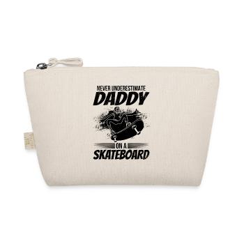 Ne sous-estimez jamais papa sur un skateboard papa - Trousse biologique - nature - Devant