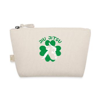 Jiu Jitsu Shamrock Irische Kampfkunst St Patricks - Bio-Täschchen - Natur - Vorne
