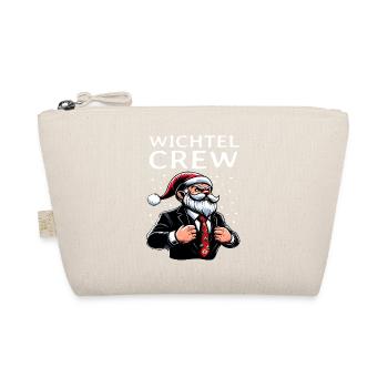 Anzug Wichtel Crew Weihnachts Gnome - Bio-Täschchen - Natur - Vorne