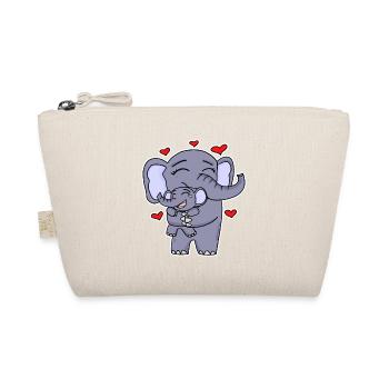Famille d’éléphants - Éléphant avec bébé - Éléphant - Trousse biologique - nature - Devant