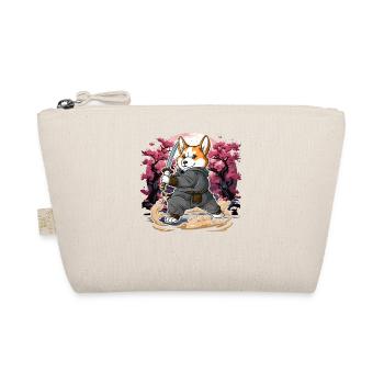 Samouraï Corgi - Trousse biologique - nature - Devant
