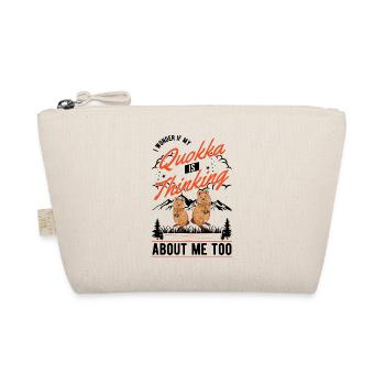 Quokka Gift Kangourou à queue courte - Trousse biologique - nature - Devant