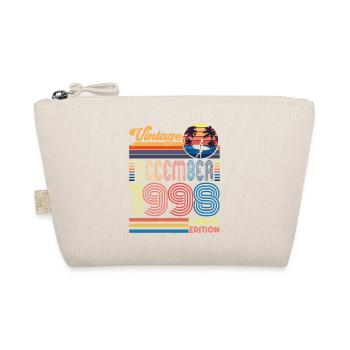 Birthday December 1998. Gift December 1998. - Organic Pouch - nature - Front