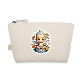 Baby Buddha - meditation yoga relaxation - Organic Pouch - nature - Front