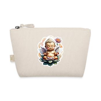 Baby Buddha - meditation yoga relaxation - Organic Pouch - nature - Front