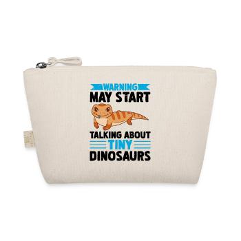 Lizard Collector Reptile Lover - Organic Pouch - nature - Front