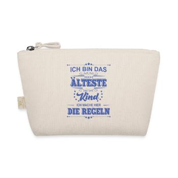 ich bin das älteste Kind ich mache die Regeln - Bio-Täschchen - Natur - Vorne