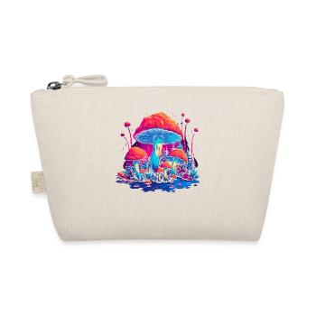 Fantasy Mushroom | Forest | Nature | Goa Festival - Organic Pouch - nature - Front