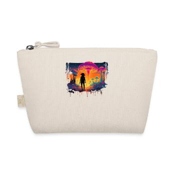Fantasy Mushroom | Forest | Nature | Goa Festival - Organic Pouch - nature - Front