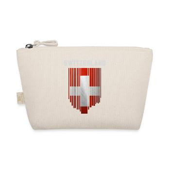 Drapeau de la Suisse, fierté suisse - Trousse biologique - nature - Devant