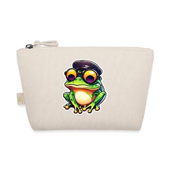 Frog / Animal / Quack / Toad / Pond / Hop - Organic Pouch - nature - Front
