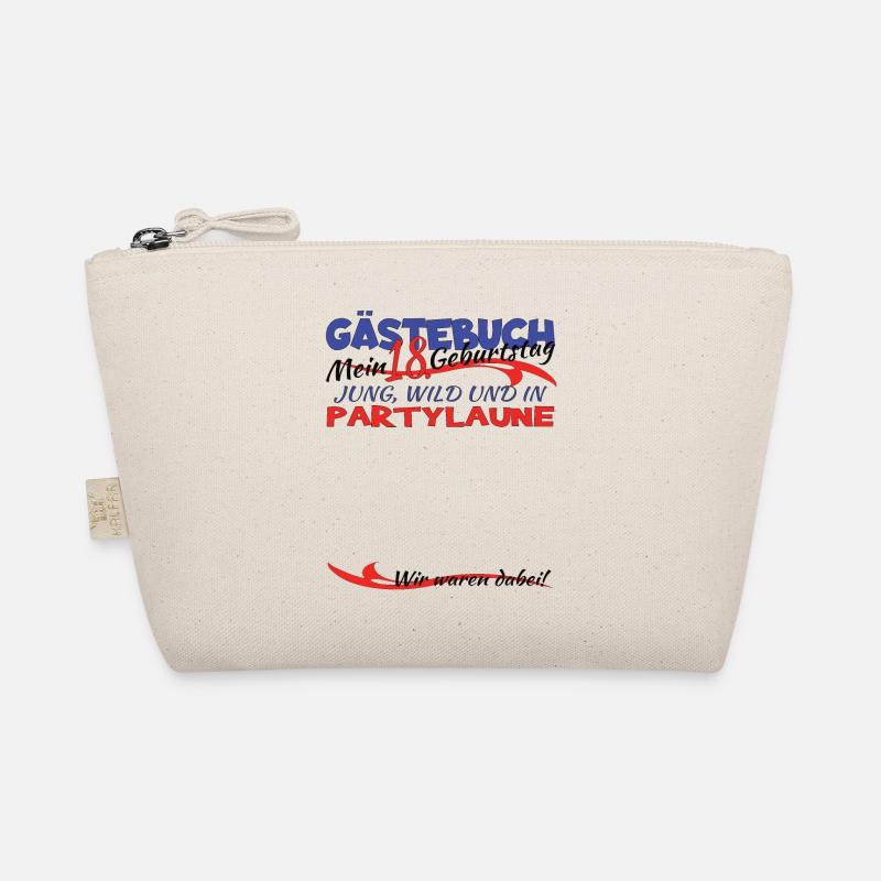 18. Geburtstag Mädchen & Junge Gästebuch Bio-Täschchen