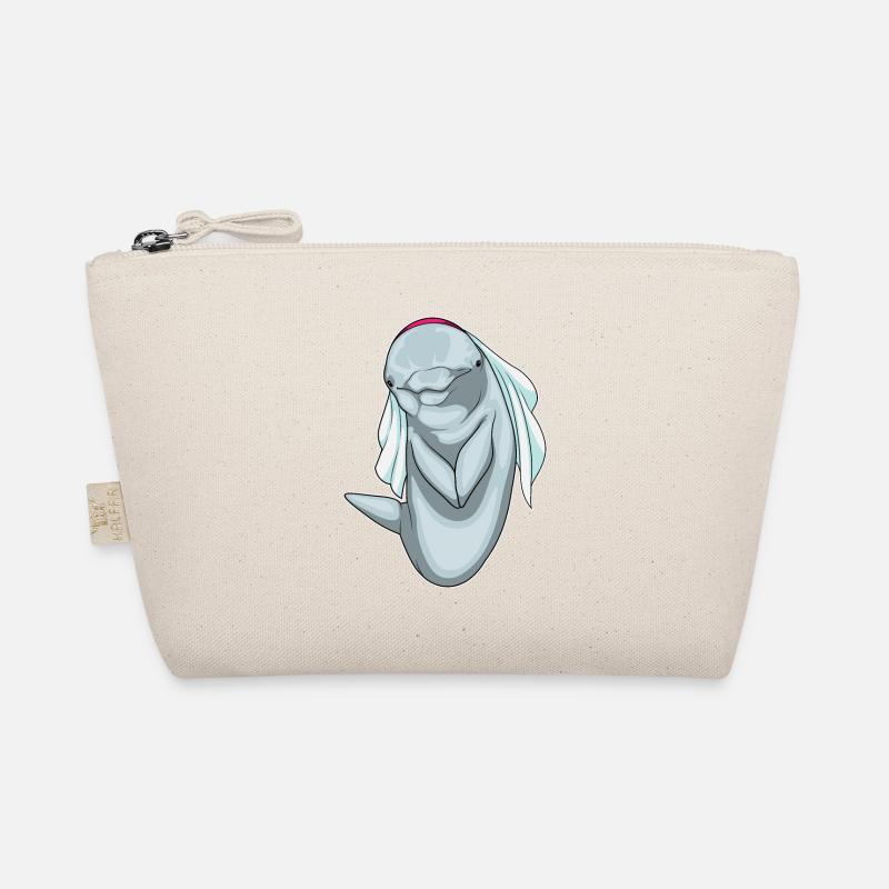 Delfin Braut Schleier Hochzeit Bio-Täschchen