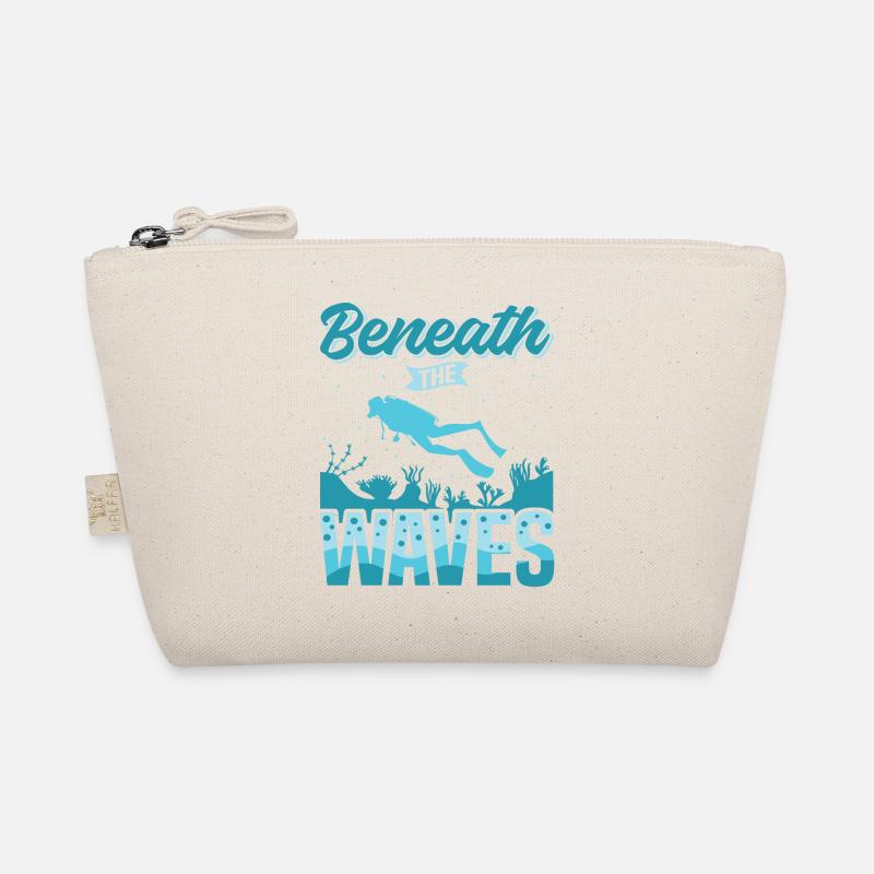 Diving, Scuba Diving, Vacation Sea Diver Organic Pouch