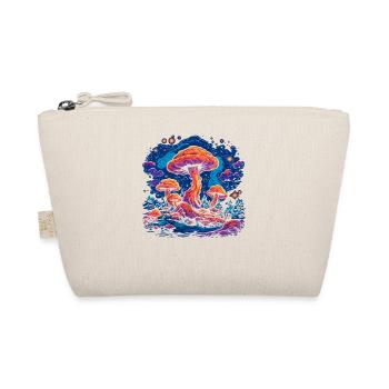 Fantasy Mushroom | Forest | Nature | Goa Festival - Organic Pouch - nature - Front